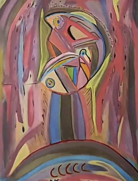 Expliciti -- Acrylic on Canvas 30" x 40"